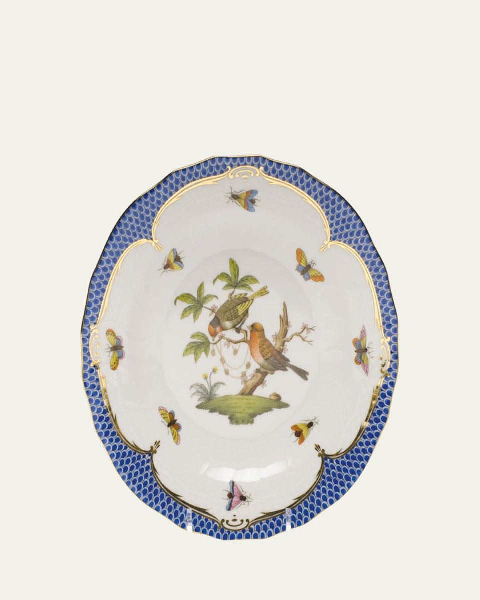 Rothschild Blue Motif 10 Dessert Plate